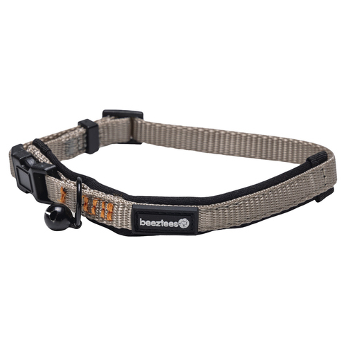 Beeztees Katzenhalsband Parinca aus Nylon grau