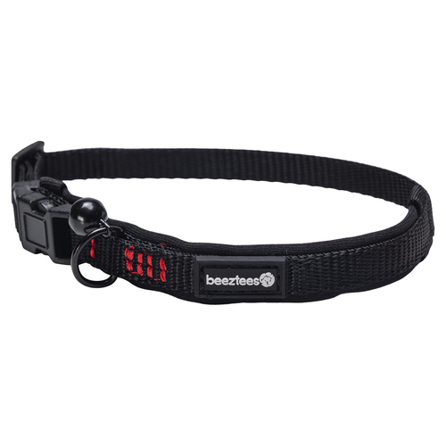 Beeztees Katzenhalsband Parinca aus Nylon schwarz