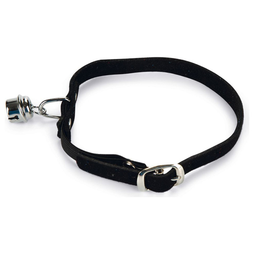 Beeztees Katzenhalsband Wildleder schwarz