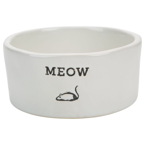 Beeztees Katzennapf Meow Keramik weiß Beeztees Katzennapf Meow Keramik weiß
