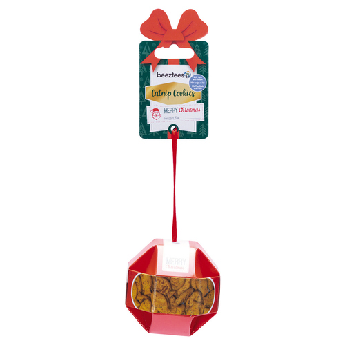 Beeztees Katzensnack X-Mas Catnip Cookies Huhn/Thunfisch 30 g