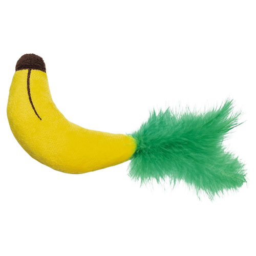 Beeztees Katzenspielzeug Dschungel Banane gelb