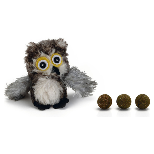 Beeztees Katzenspielzeug Owl inkl. Katzenminze-Bälle Beeztees Katzenspielzeug Owl inkl. Katzenminze-Bälle