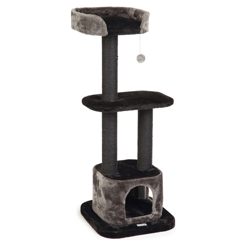 Beeztees Kratzmöbel Bondica schwarz-grau