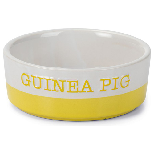Beeztees Meerschweinchen-Napf Hally Keramik gelb