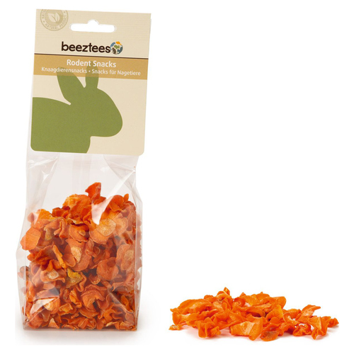 Beeztees Nagersnack Karotten Chips 130 g Beeztees Nagersnack Karotten Chips 130 g