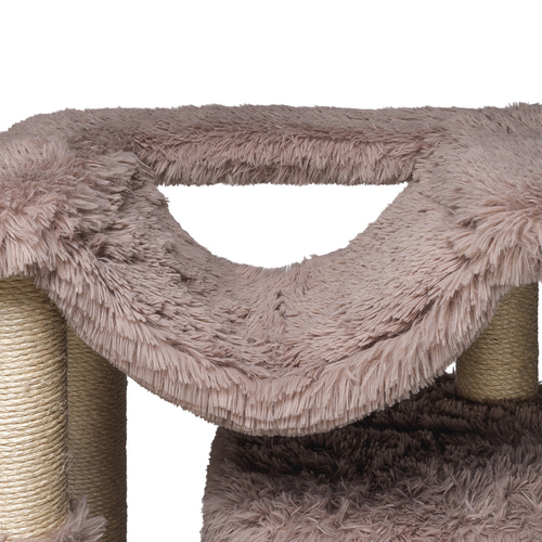 Beeztees Oberes Board + Hängematte für Kratzbaum Duco taupe