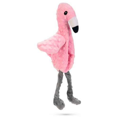 Beeztees Plüschspielzeug Flamingo Quak rosa Beeztees Plüschspielzeug Flamingo Quak rosa