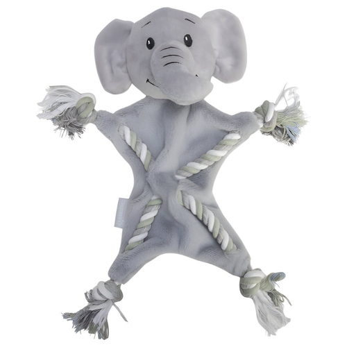 Beeztees Puppy Kuscheltier mit Seil Elefant Beeztees Puppy Kuscheltier mit Seil Elefant