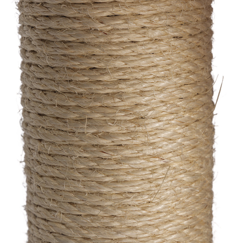 Beeztees Sisalstamm natur für Kratzbaum Duco taupe, Maße: 29 x 9 cm