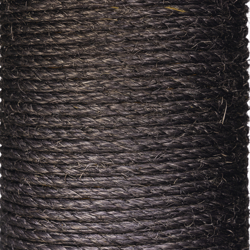 Beeztees Sisalstamm schwarz für Kratzbaum Kaleo grau, Maße: 36 x 15 cm