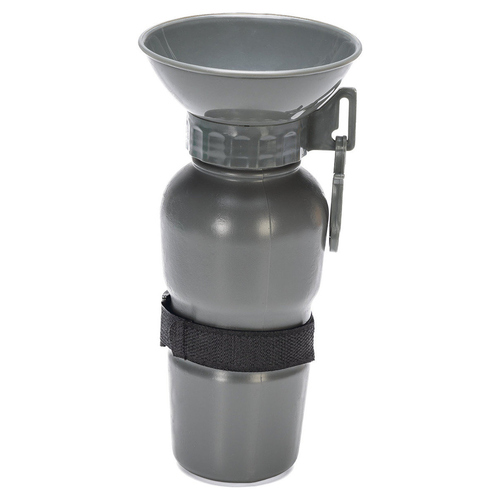 Beeztees Trinkflasche Nia aus Kunststoff grau Beeztees Trinkflasche Nia aus Kunststoff grau