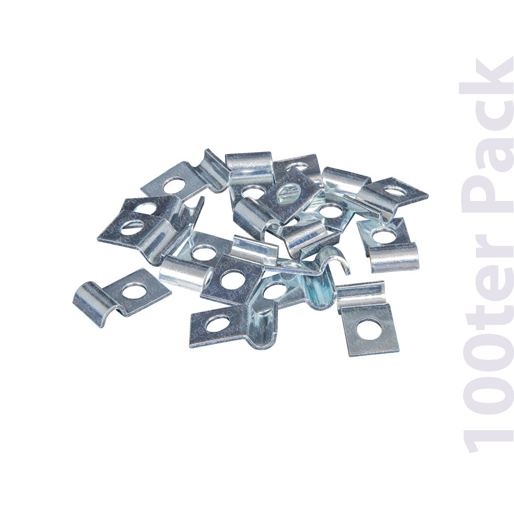 Befestigungsschellen - 100er Pack