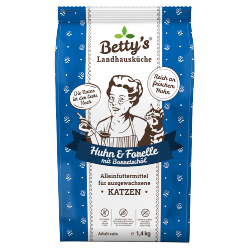 Bettys Landhausküche Adult Huhn & Forelle 1,4 kg