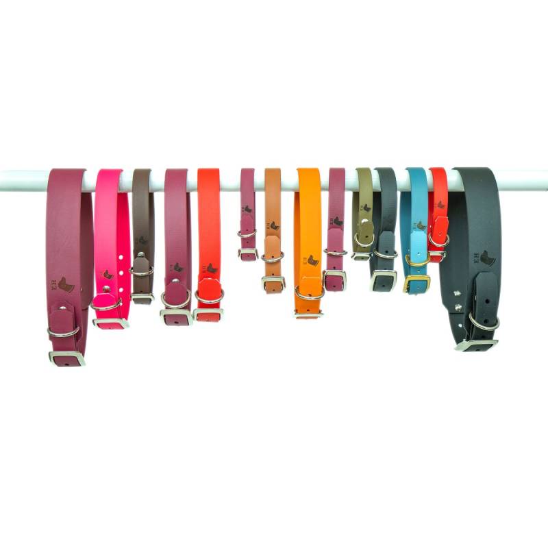 Biothane Halsband Classic - dein Style S Inkl. Leine