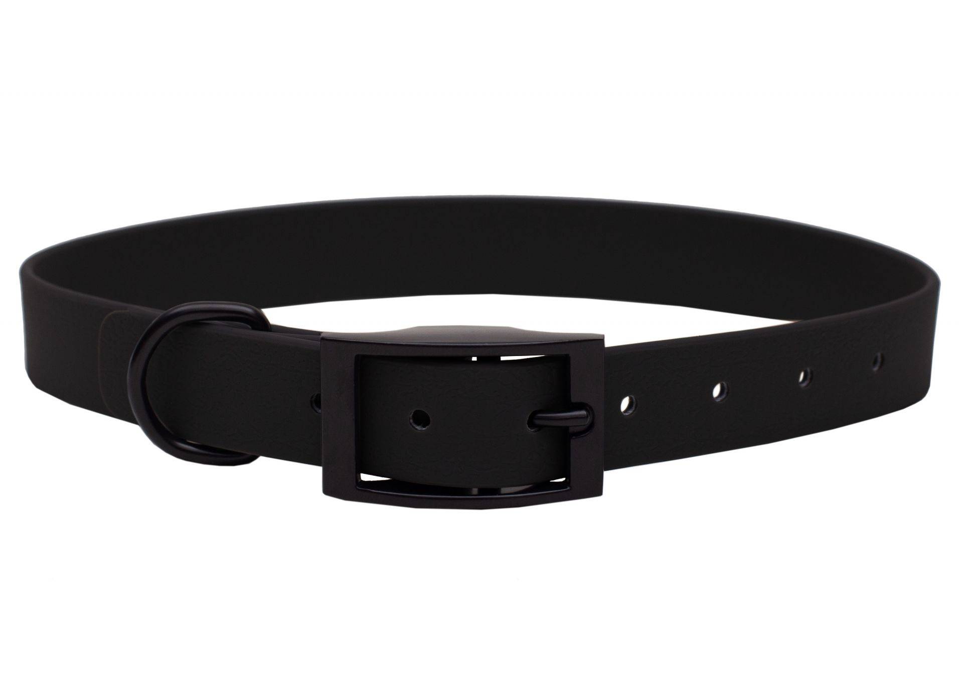 Biothane Halsband Schwarz S (25-33cm) / 20mm / Schwarz von EMMY&PEPE