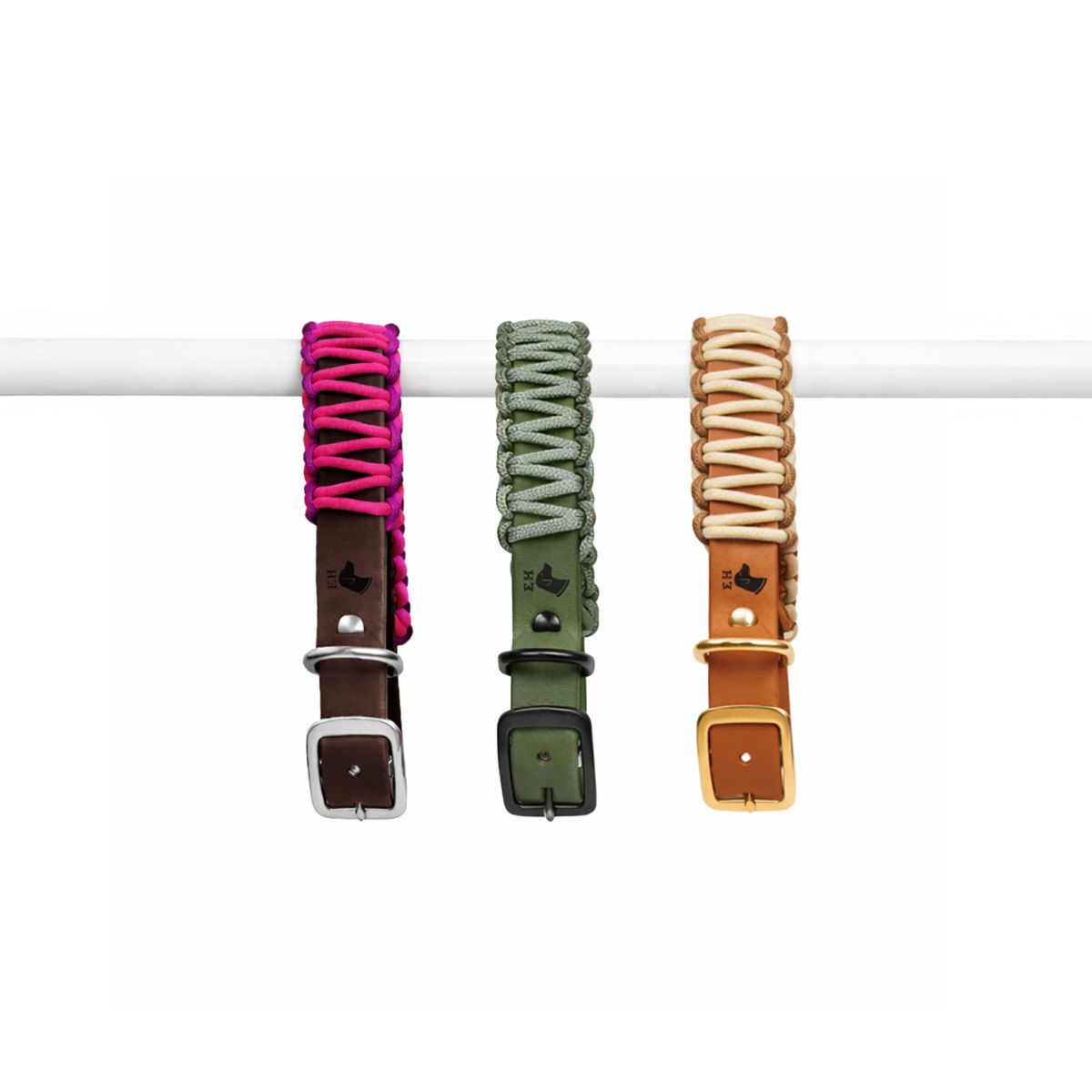 Biothane Paracord Halsband – dein Style L Inkl. Biothane Paracord Leine