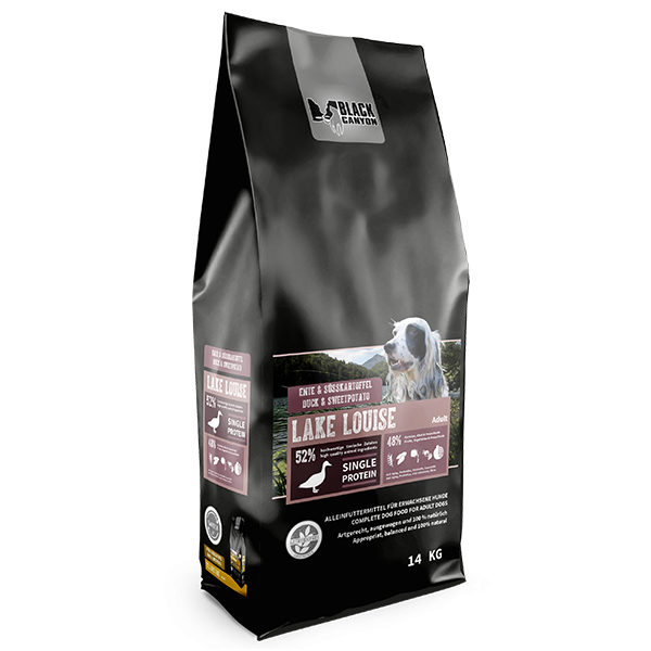 Black Canyon Trockenfutter Hund+Ente Lake Louise - Sparpaket: 2 x 14kg