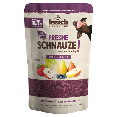 Bosch Freshe Schnauze fruchtiger Obstgarten 200 g Bosch Freshe Schnauze fruchtiger Obstgarten 200 g