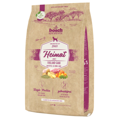 Bosch Heimat Adult mit Freiland-Gans, Kartoffel & Grüner Linse 2,4 kg