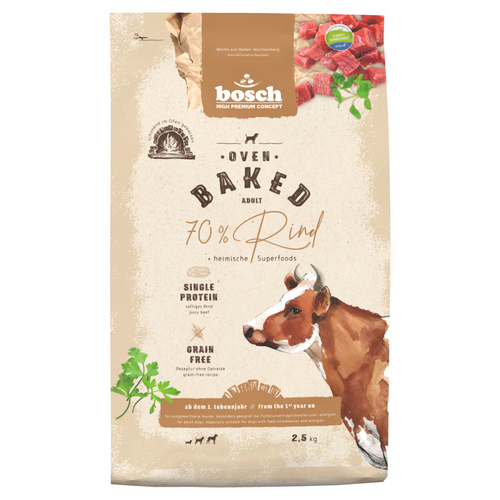 Bosch Oven Baked mit Rind 2,5 kg