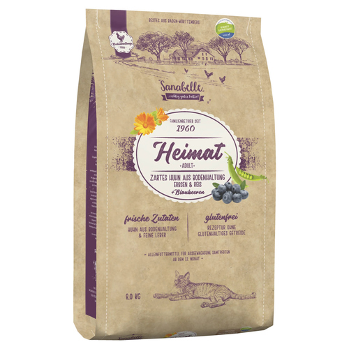 Bosch Sanabelle Heimat Adult zartes Huhn aus Bodenhaltung Erbsen & Reis 8 kg Bosch Sanabelle Heimat Adult zartes Huhn aus Bodenhaltung Erbsen & Reis 8 kg
