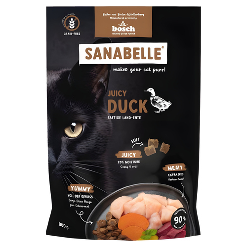 Bosch Sanabelle Juicy Land-Ente 800 g