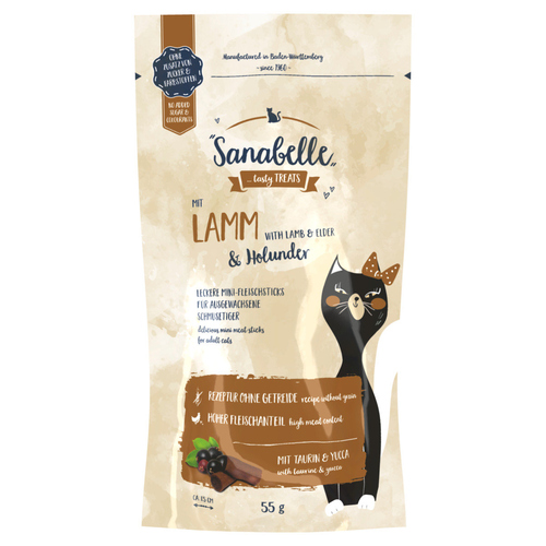 Bosch Sanabelle Snack mit Lamm & Holunder 55 g