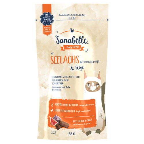 Bosch Sanabelle Snack mit Seelachs & Feige 55 g