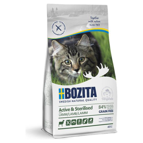Bozita Active & Sterilised Grain free Lamb 400 g