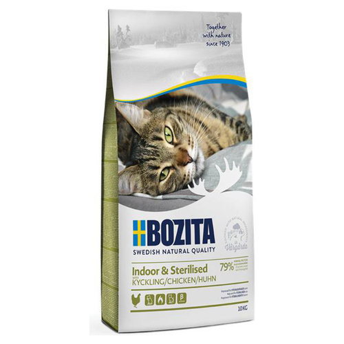 Bozita Indoor & Sterilised Chicken 10 kg