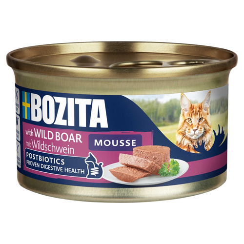 Bozita Mousse Wildschwein 85 g - 12 Stück