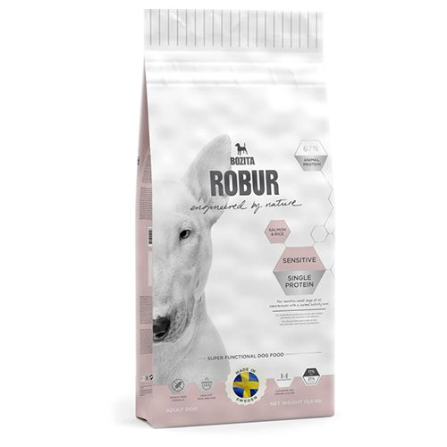 Bozita Robur Sensitive Single Protein Salmon 12,5 kg