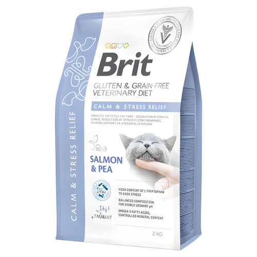 Brit Vet Cat Calm & Stress Relief 2 kg