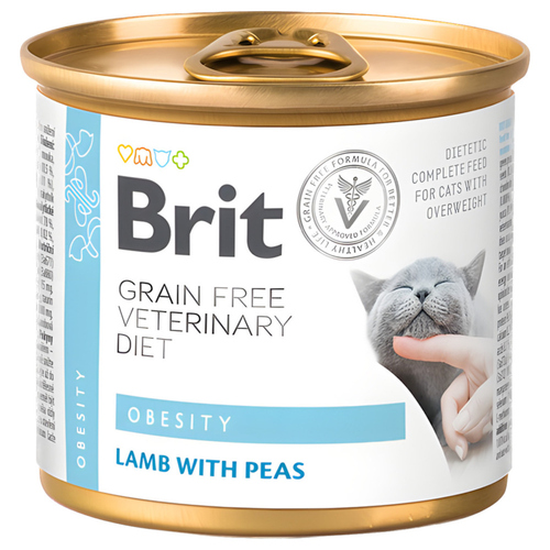 Brit Vet Cat Obesity 200 g