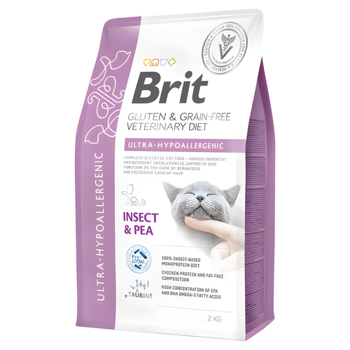 Brit Vet Cat Ultra-hypoallergenic 2 kg