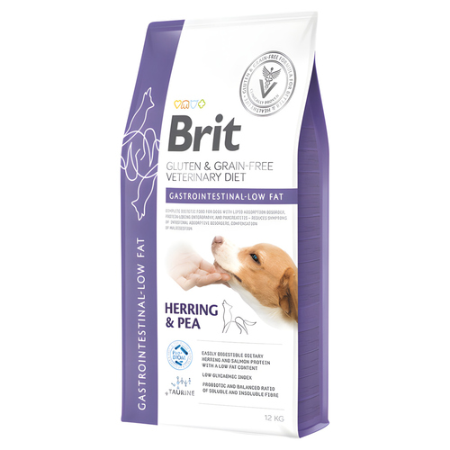 Brit Vet Dog Gastrointestinal / Low fat 12 kg