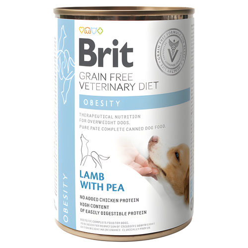 Brit Vet Dog Obesity 400 g