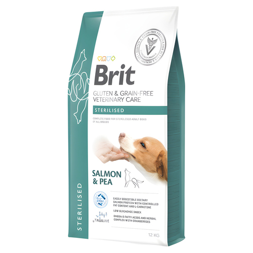 Brit Vet Dog Sterilised 12 kg