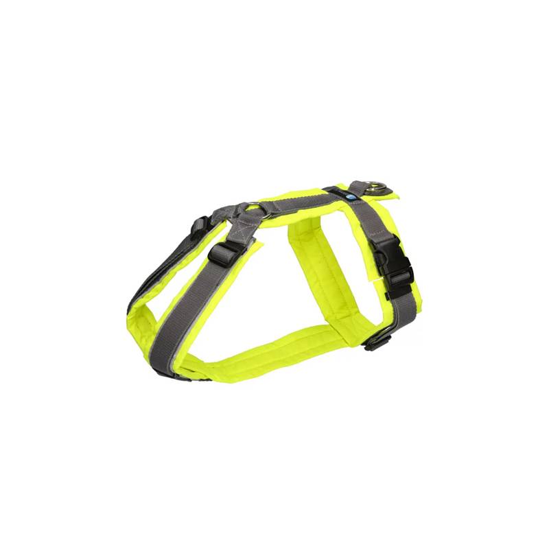 Brustgeschirr PROTECT in leuchtgelb-grau XS