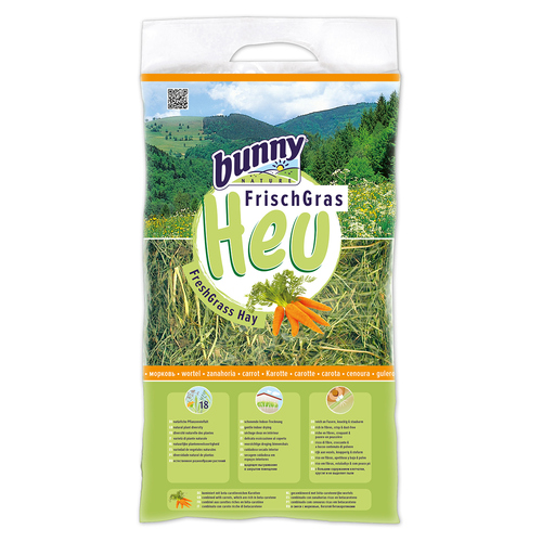 Bunny Nature FrischGras-Heu Karotte 500 g Bunny Nature FrischGras-Heu Karotte 500 g