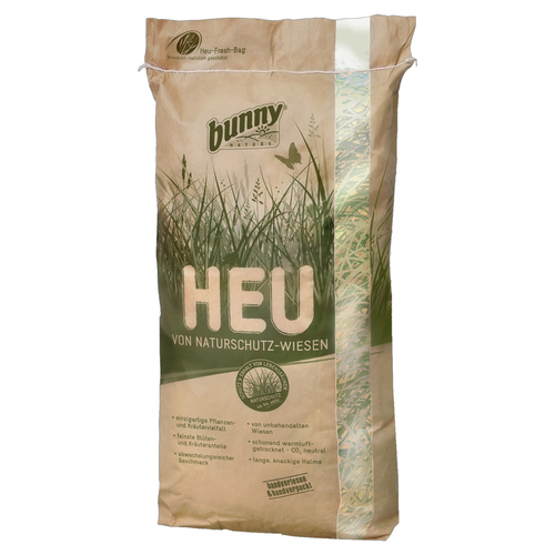 Bunny Nature Heu von Naturschutz-Wiesen 600 g Bunny Nature Heu von Naturschutz-Wiesen 600 g