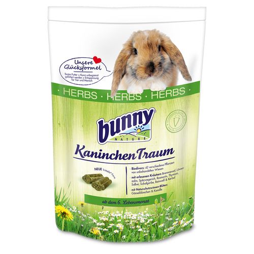 Bunny Nature KaninchenTraum HERBS 750 g
