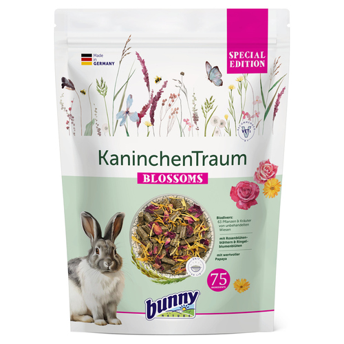 Bunny Nature KaninchenTraum SPECIAL EDITION BLOSSOMS 1,5 kg