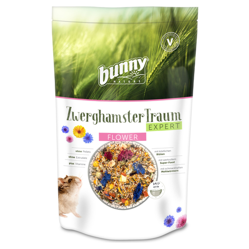 Bunny Nature ZwerghamsterTraum EXPERT Flower 500 g