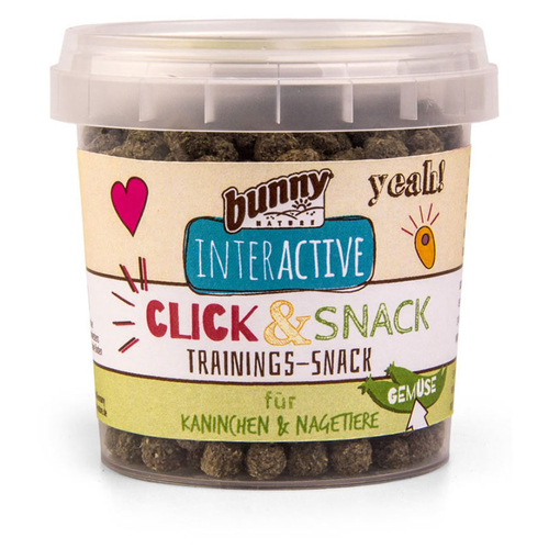Bunny Nature bunnyInteractive Click & Snack - Trainings-Snack Gemüse 30 g