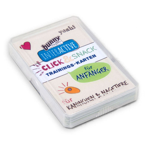 Bunny Nature bunnyInteractive Click & Snack - Trainingskarten