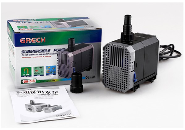 CHJ-500 Eco Aquariumpumpe Filterpumpe 500l/h 7W Pumpe Aquarium Filter
