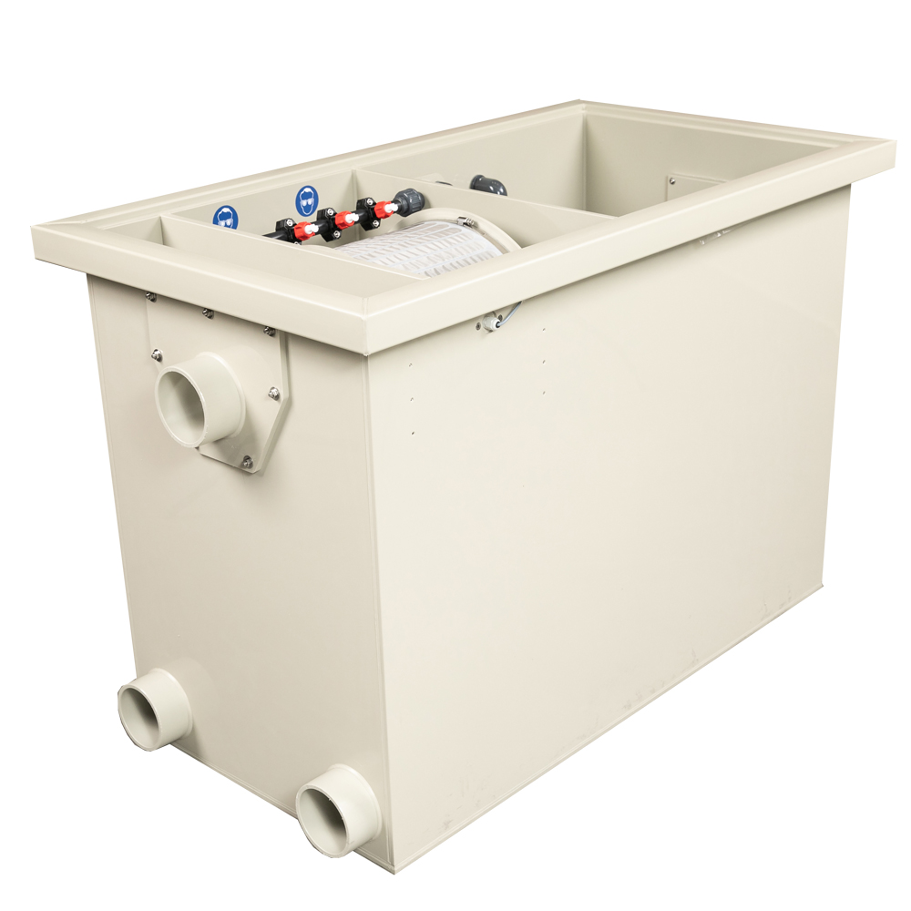 CL15 - PP Trommelfilter Kombi mit integrierter Biokammer CL15 - PP Trommelfilter Kombi mit integrierter Biokammer