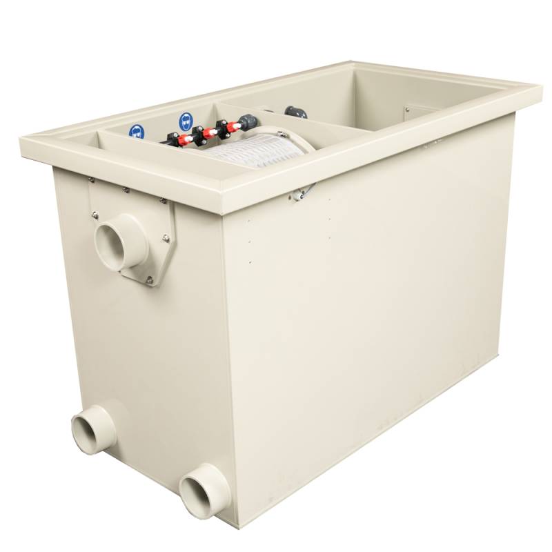 CL15 - PP Trommelfilter Kombi mit integrierter Biokammer CL15 - PP Trommelfilter Kombi mit integrierter Biokammer